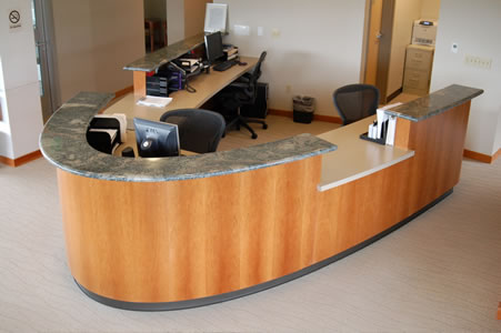Ashland Surgical Reception Desk