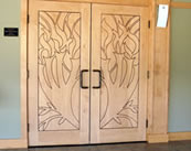 Temple Emek Shalom Doors