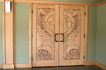 Temple Emek Shalom Doors
