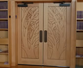 Temple Emek Shalom Doors