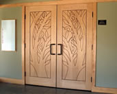 Temple Emek Shalom Doors